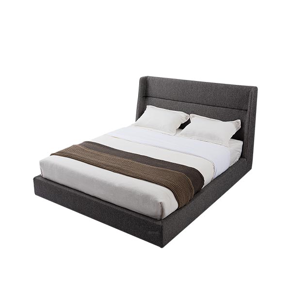 High Back Supporting Fabric Upholstery Bed - Image 3