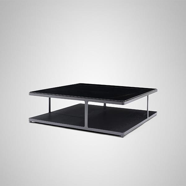 Hot Sale Modern Luxury Marble Top Metal Coffee Table