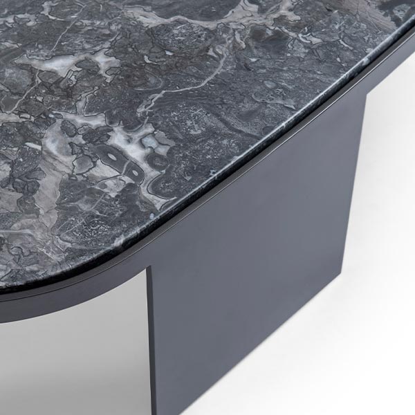 Modern Natural Stone Marble Living Room Hotel Lobby Coffee Table - Image 3