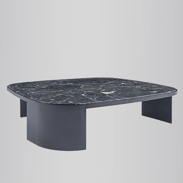 Modern Natural Stone Marble Living Room Hotel Lobby Coffee Table