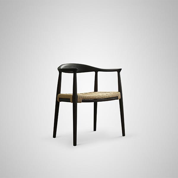 Nordic Leisure Chair Solid Wood Modern Classic Tea Dining Chair